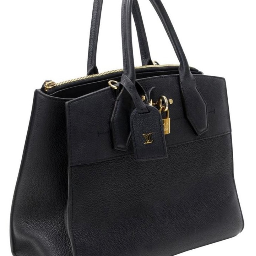 Sold sold Louis Vuitton Mm Leather City Steamer Tote - Picture 6 of 15